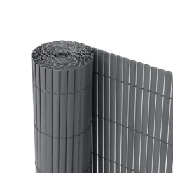 Ribelli Sichtschutzmatte, aus PVC, 80 x 300 cm, anthrazit - B-Ware neuwertig