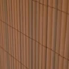 Ribelli Sichtschutzmatte, aus PVC, 120 x 400 cm, braun - B-Ware neuwertig