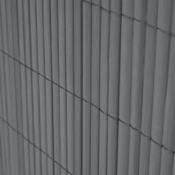 Ribelli Sichtschutzmatte, aus PVC, 120 x 400 cm, anthrazit - B-Ware sehr gut