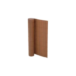 Ribelli Sichtschutzmatte, aus PVC, 120 x 400 cm, braun - B-Ware sehr gut