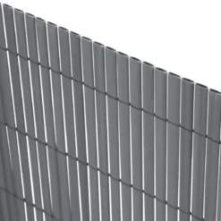 Ribelli Sichtschutzmatte, aus PVC, 120 x 400 cm, anthrazit - B-Ware neuwertig