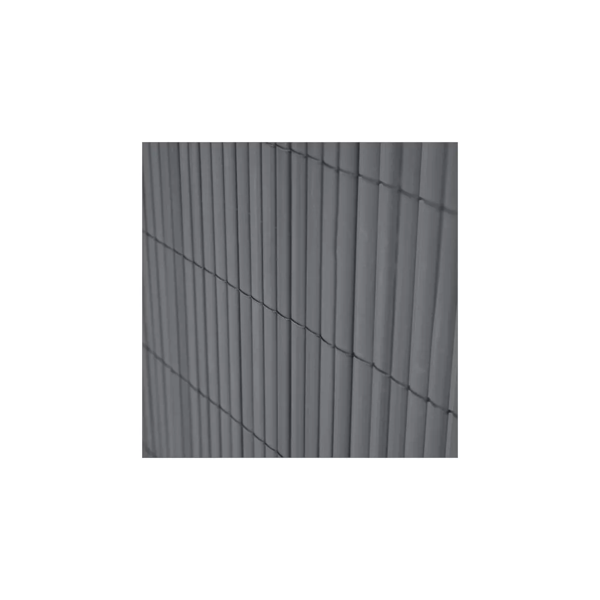 Ribelli Zaunsichtschutz PVC, ca. 0,9 x 3m, anthrazit - B-Ware neuwertig