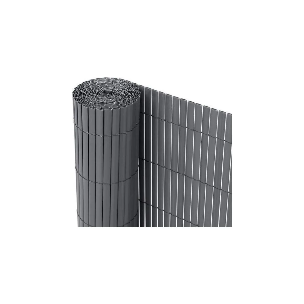 Ribelli Zaunsichtschutz PVC, ca. 0,9 x 3m, anthrazit - B-Ware neuwertig