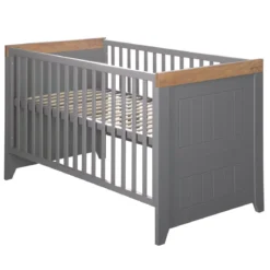 roba Kinderbett Ella, 70 x 140 cm, grau - B-Ware neuwertig