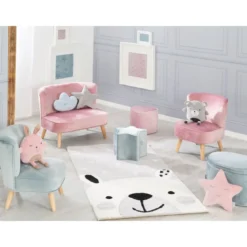 roba Kindersofa (rosa) - B-Ware neuwertig