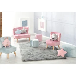 roba Kindersofa (rosa) - B-Ware neuwertig
