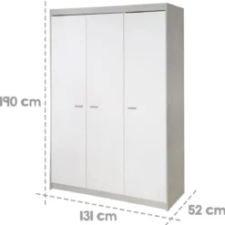 roba Kleiderschrank 'Julia', 3-türig - B-Ware sehr gut