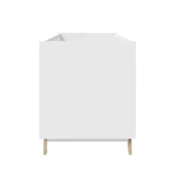 roba Kombi-Kinderbett 'Smile', 70 x 140 cm, Füße aus Eiche massiv / weiß - B-Ware sehr gut