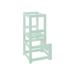 roba Lernturm, Montessori-Prinzip, aus Holz, mintgrün - B-Ware neuwertig