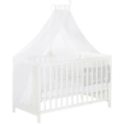 roba Multifunktionsbett mit Beistellfunktion RK0176W-16V191, 60x120 cm, weiß - B-Ware sehr gut