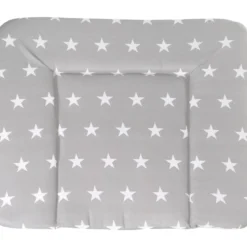 roba Wickelauflage 'Little Stars', 85 x 75 cm, phthalatfrei, weiche Wickeltischunterlage- B-Ware neuwertig