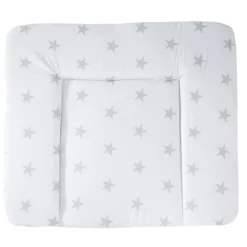 roba Wickelauflage Little Stars, 85 x 75 cm, Sterne Motiv/Weiß - B-Ware neuwertig