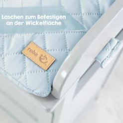 roba Wickelauflage roba Style, 85 x 75 cm, hellblau - B-Ware