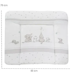 roba Wickelauflage soft Sternenzauber, ca. 85 x 75 cm - B-Ware neuwertig