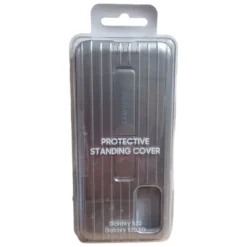 SAMSUNG Handytasche Samsung Protective Standing Cover EF RG980 für Galaxy S20, Silber - B-Ware neuwertig