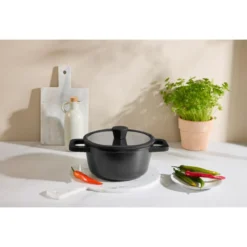 SILVERCREST® Aluguss-Kochtopf, Ø 20 cm - B-Ware gut