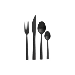 SILVERCREST® Besteck, aus Edelstahl, schwarz - B-Ware sehr gut