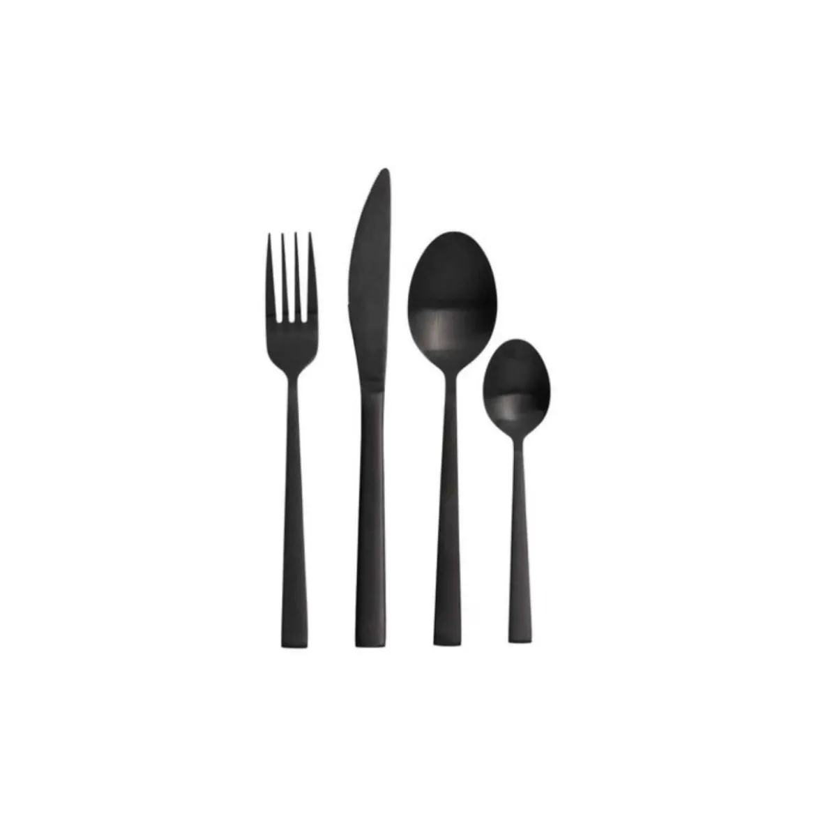SILVERCREST® Besteck, aus Edelstahl, schwarz - B-Ware sehr gut
