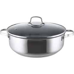 SILVERCREST® Edelstahl-Kasserolle, Ø 28 cm - B-Ware