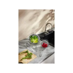 SILVERCREST® Edelstahl-Sieb-Set, 3 Stück - B-Ware neuwertig