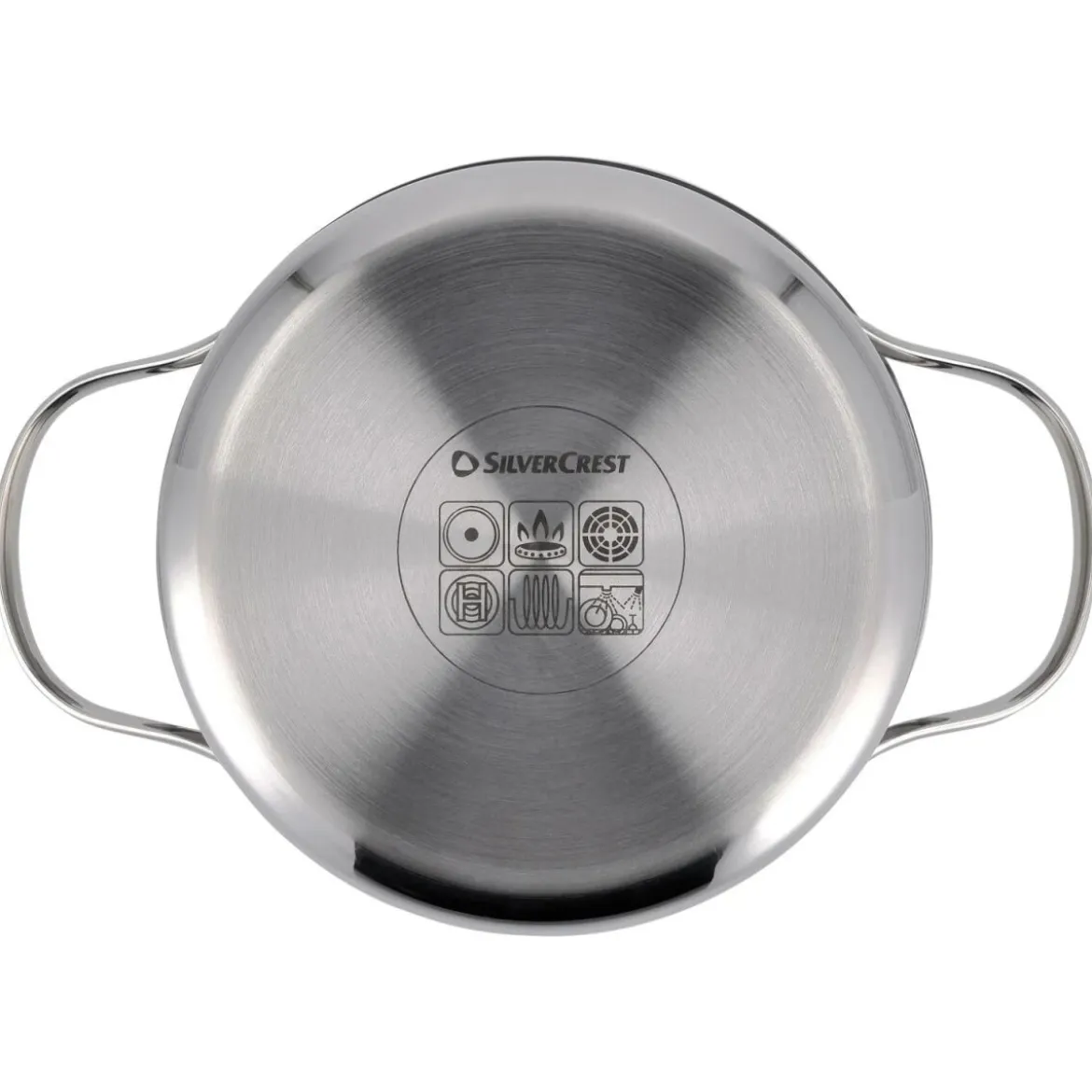 SILVERCREST® Edelstahl-Topf-Set, 10-teilig - B-Ware