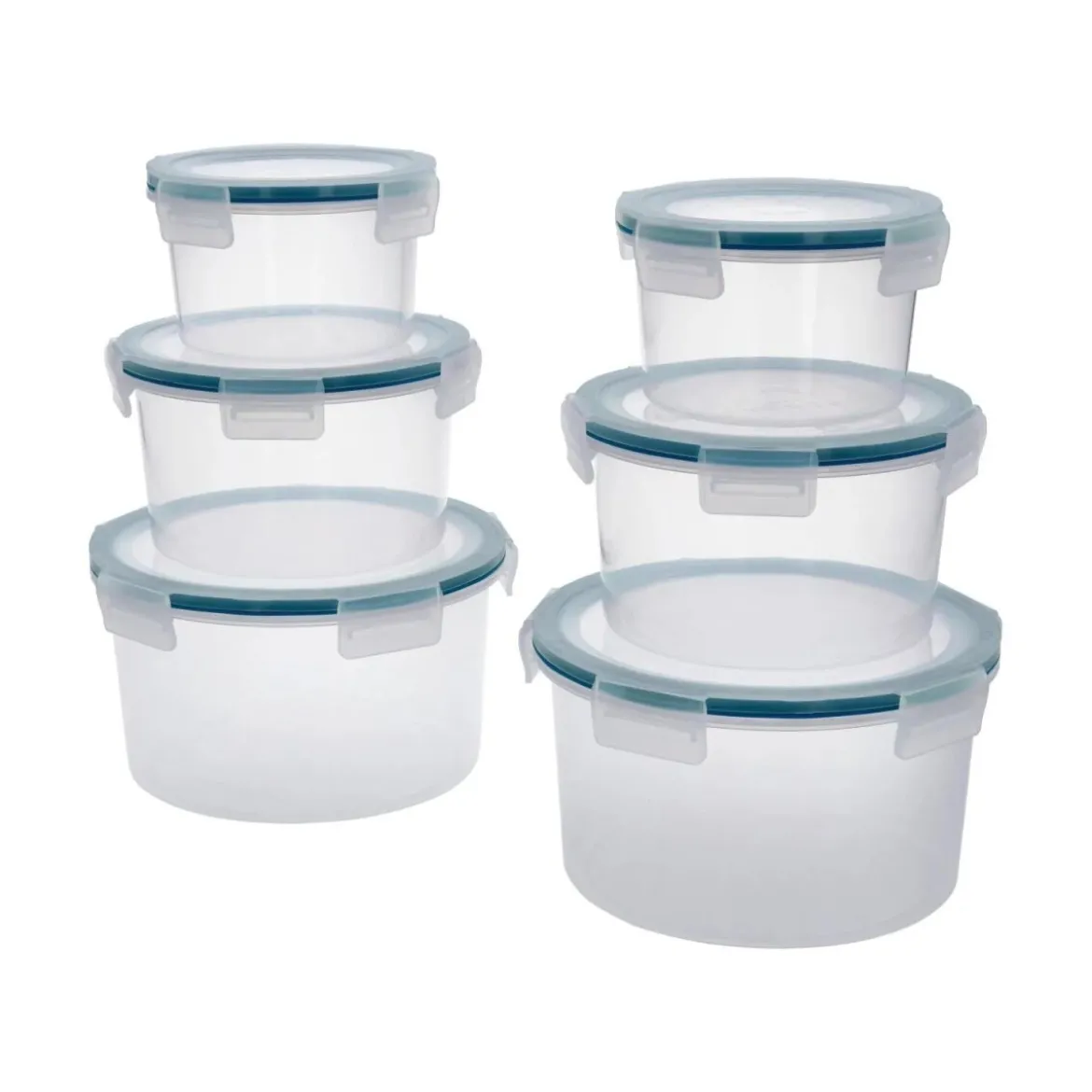 SILVERCREST® Frischhaltedosen-Set, 6 Stück - B-Ware