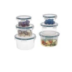 SILVERCREST® Frischhaltedosen-Set, 6 Stück - B-Ware