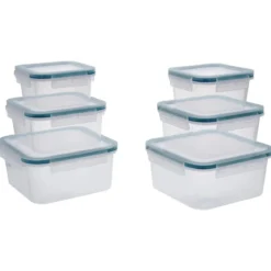 SILVERCREST® Frischhaltedosen-Set, 6 Stück - B-Ware