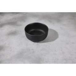 SILVERCREST® Geschirrset, 24-teilig, schwarz - B-Ware sehr gut