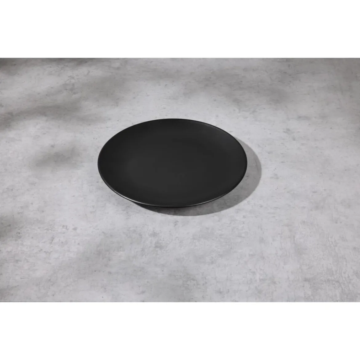 SILVERCREST® Geschirrset, 24-teilig, schwarz - B-Ware sehr gut