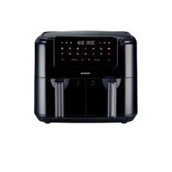 SILVERCREST® KITCHEN TOOLS Doppelzonen Heißtluftfritteuse »A1 SHLFDD 2400«, 2200–2600 W - B-Ware sehr gut