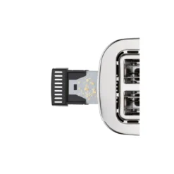 SILVERCREST® KITCHEN TOOLS Doppelschlitz-Toaster Edelstahl »STE 850 E1« (Silber) - B-Ware neuwertig