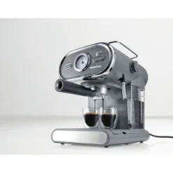 SILVERCREST® KITCHEN TOOLS Espressomaschine/Siebträger Pastell anthrazit SEM 1100 D3 - B-Ware gut