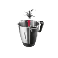 SILVERCREST® KITCHEN TOOLS Monsieur Cuisine smart SKMS 1200 C1, anthrazit - B-Ware