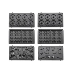 SILVERCREST® KITCHEN TOOLS Waffeleisen »SWEW 750 D4«, mit Wechselplatten - B-Ware