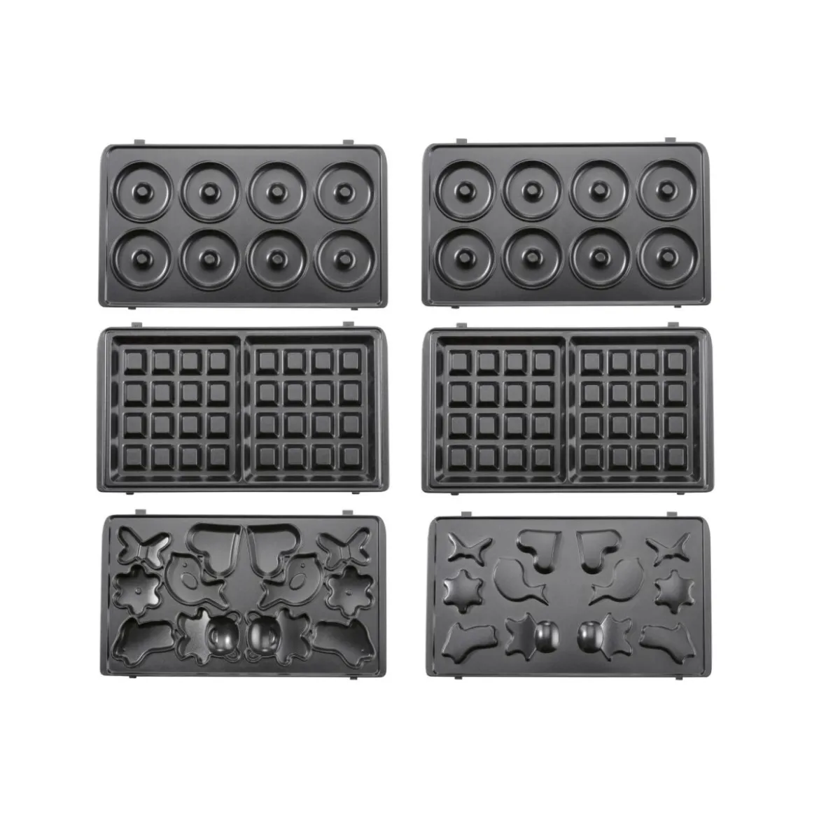SILVERCREST® KITCHEN TOOLS Waffeleisen »SWEW 750 D4«, mit Wechselplatten - B-Ware