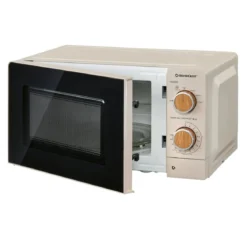 SILVERCREST® Mikrowelle, beige - B-Ware neuwertig