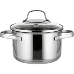 SILVERCREST® Premium-Edelstahltopf, Ø 16 cm - B-Ware neuwertig