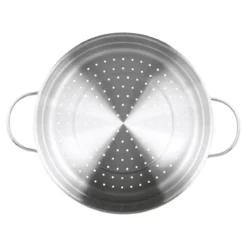 SILVERCREST® Premium-Edelstahl-Dampfgareinsatz, Ø 24 cm - B-Ware sehr gut