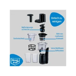 SILVERCREST® Slow Juicer »SSJBK 300 B3« - B-Ware