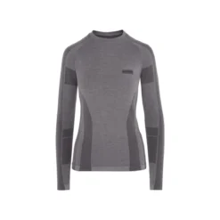 SPYDER Premium-Thermo-Shirt, für Damen, M, grau - B-Ware neuwertig