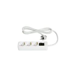 TRONIC® Steckdosenleiste, mit 3 Buchsen, weiß - B-Ware neuwertig