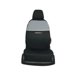 ULTIMATE SPEED® Autositzbezug-Set »Carbon«, 14-teilig (Silber) - B-Ware neuwertig