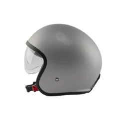 ULTIMATE SPEED® Jethelm, mit Visier, Gr. M (silber/grau matt) - B-Ware gut