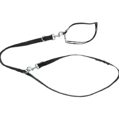 ZOOFARI® Hundehalsband und Hundeleine (Schwarz, S) - B-Ware sehr gut
